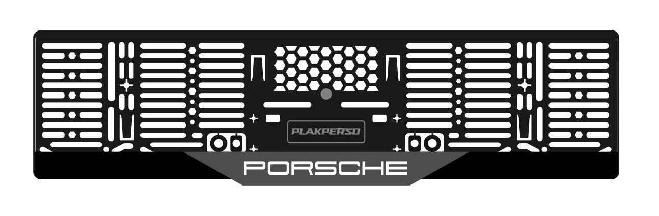 Support de plaque - PORSCHE