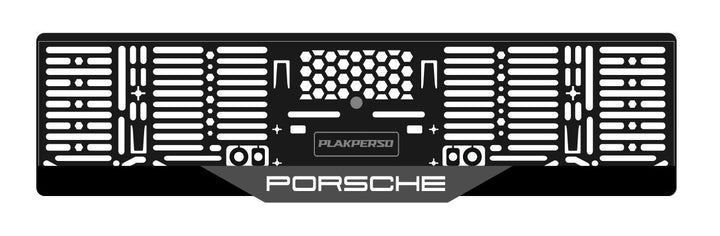 Support de plaque - PORSCHE