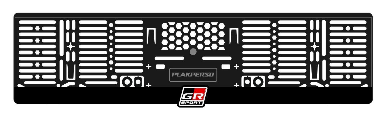 Support de plaque personnalisable - TOYOTA