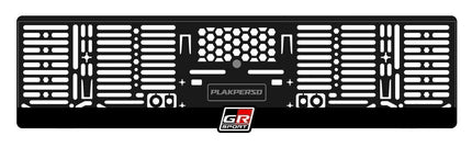 Support de plaque - TOYOTA GR