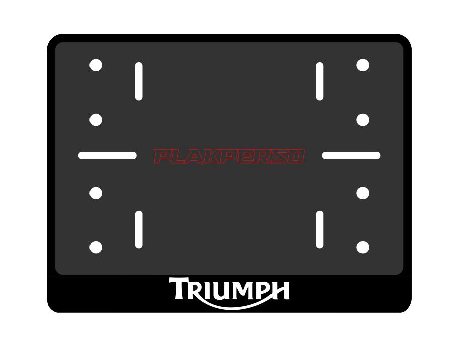 Support de plaque marque au choix  - MOTO